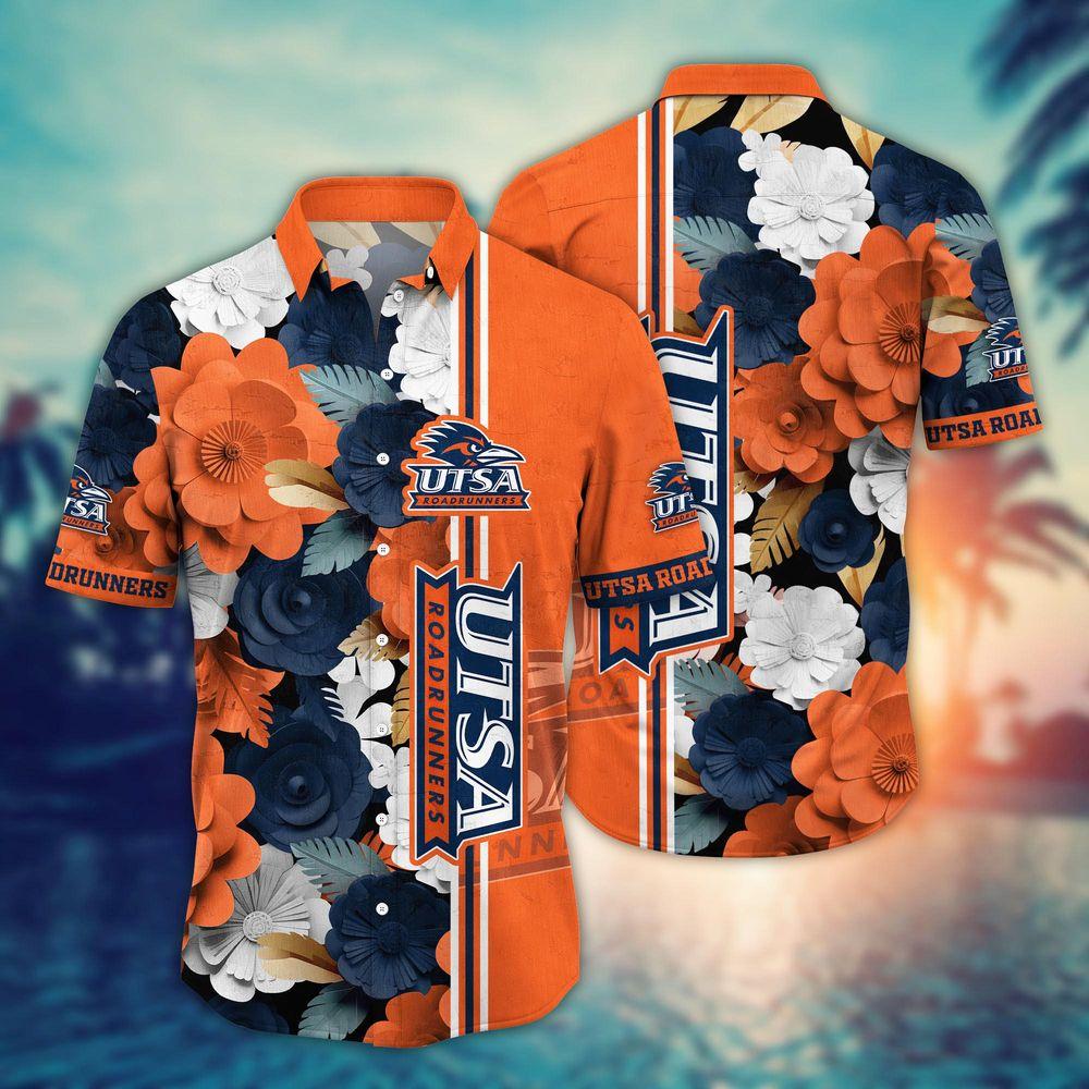 Utsa Roadrunners Ncaa Flower For Fans Ver 23 Limited Hitibi Hawaiian Shirt