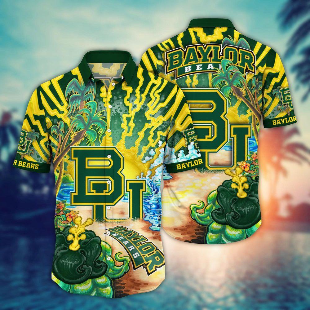 Baylor Bears Ncaa Flower For Fans Ver 2 Awesome Hitibi Hawaiian Shirt