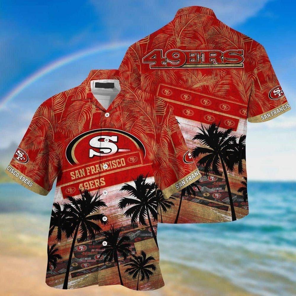 San Francisco 49ers Nfl Trendy Summer Gift Nfl Awesome Hitibi Hawaiian Shirt