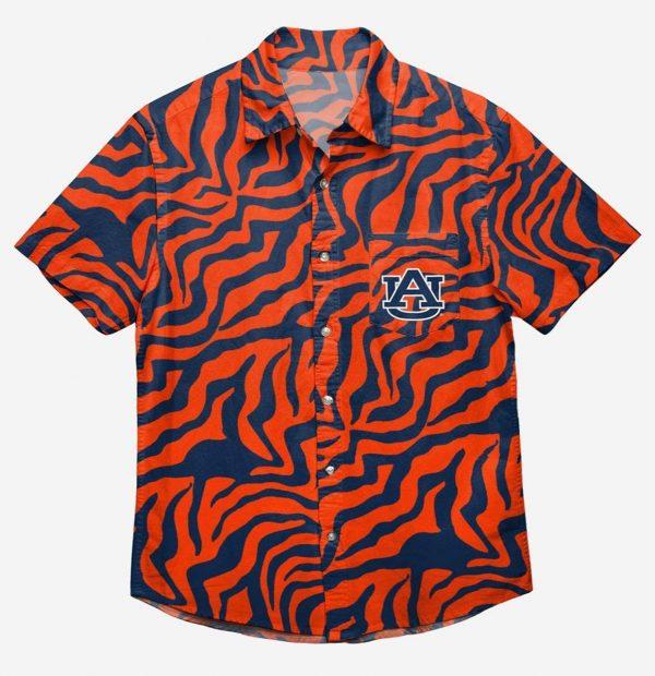 Auburn Tigers Thematic Limited Hitibi Hawaiian Shirt