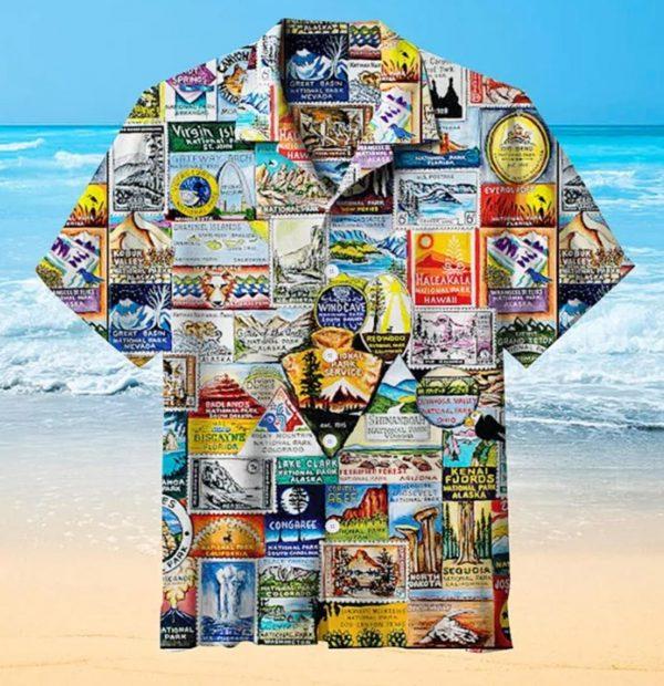 National Park Awesome Hitibi Hawaiian Shirt